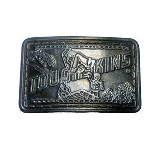 Vintage Toughskins Jeans Belt Buckle Kids 1980s Sears 3"